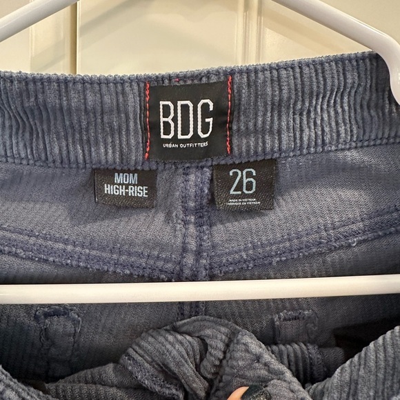 Navy Blue BDG Corduroy Pants - Picture 3 of 7